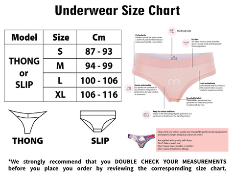 Women's Size Charts – D.U.A.