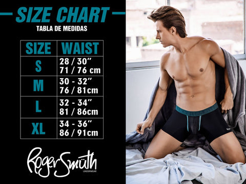 Roger Smuth is decadent brand of men's underwear that crosses filth and fashion in a way it has never been done before! Roger Smuth Size Chart.