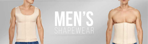 TrueShapers high compression contouring shapewear for men is designed for everyday use, athletic wear, post surgery, and body shaping uses. Styles include body shaping apparel, waistbands, waist cinchers, belts and control products.