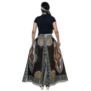 African Women's Dashiki High Waist Pants - FI-D50D