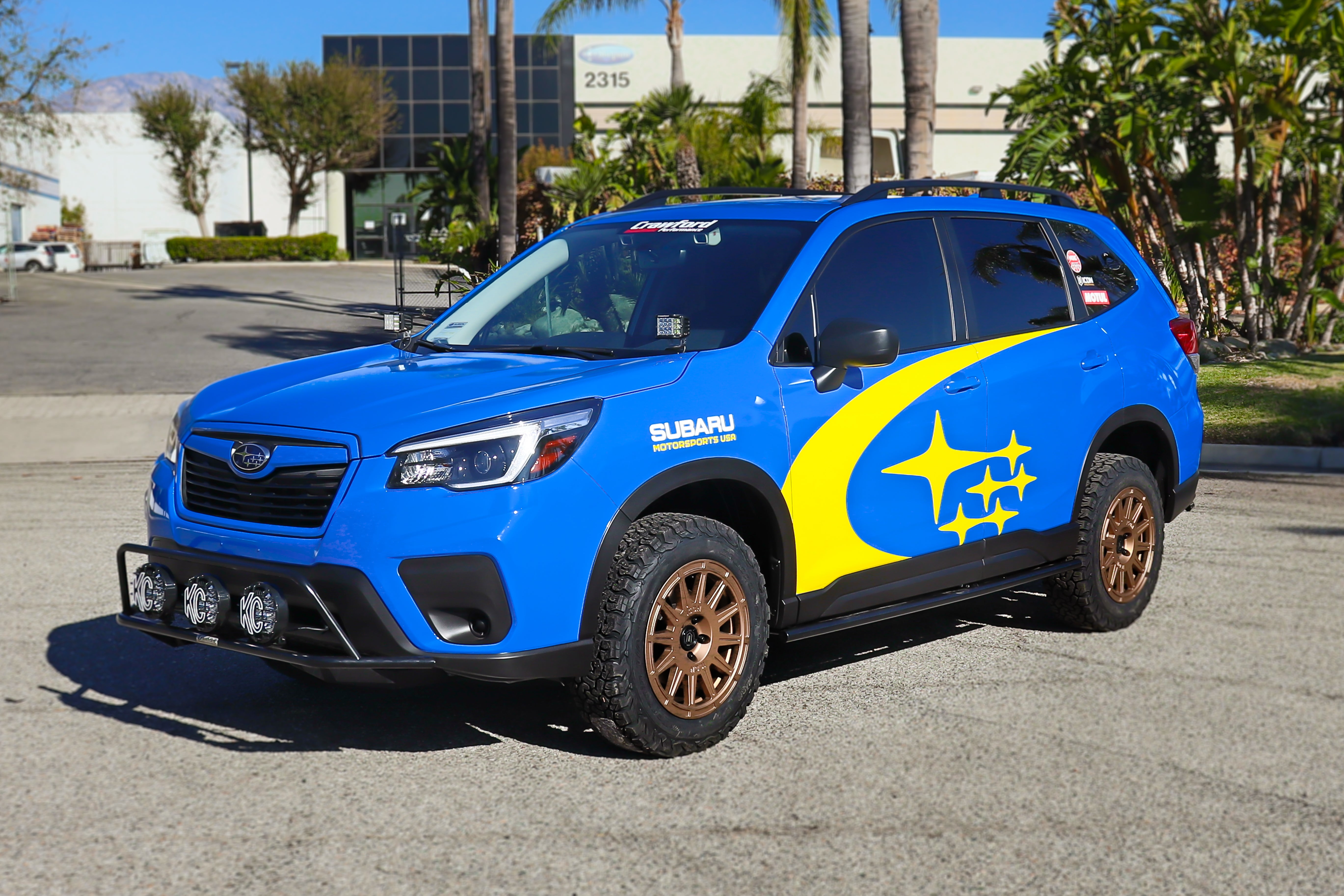 Crawford Performance Built Off-Road Subaru Forester - Exhaust