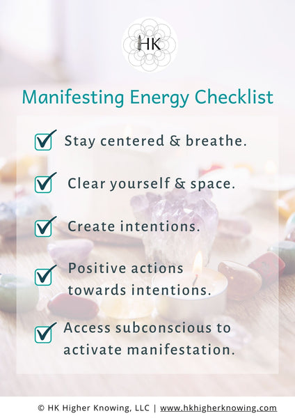 manifesting-energy-checklist