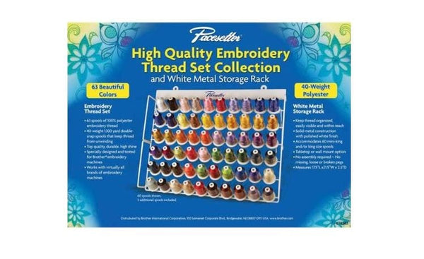 Brother ETPFROZ124 Disney Frozen Embroidery Thread 24 Pack, Multi