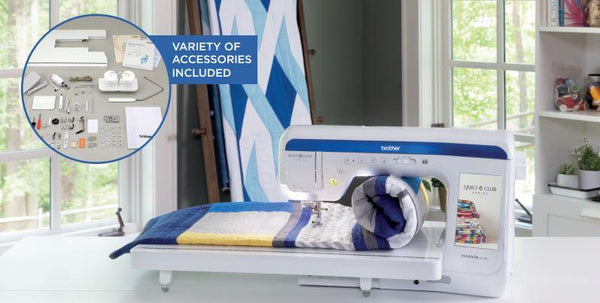 Brother Essence Innov-ís VM5200 Home Sewing and Embroidery Machine –  Quality Sewing & Vacuum