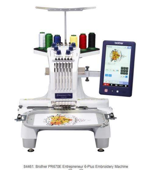 PE800 Embroidery Machine with Color Touch Screen By Brother