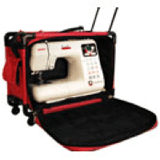 Buy Tutto Large Sewing Machine Bag with Wheels in Black - MyDeal