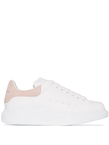 alexander mcqueen pink suede sneakers