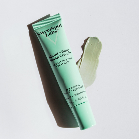 Tube of Bikini & Body Bump Eraser, the best razor bump treatment