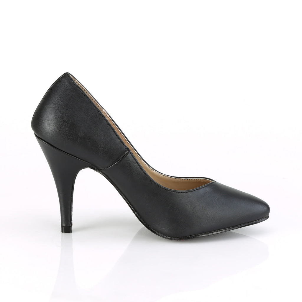 4 Inch Heel Black Pu Wide Width Drag Queen Shoes | DREAM-420W – Shoecup.com