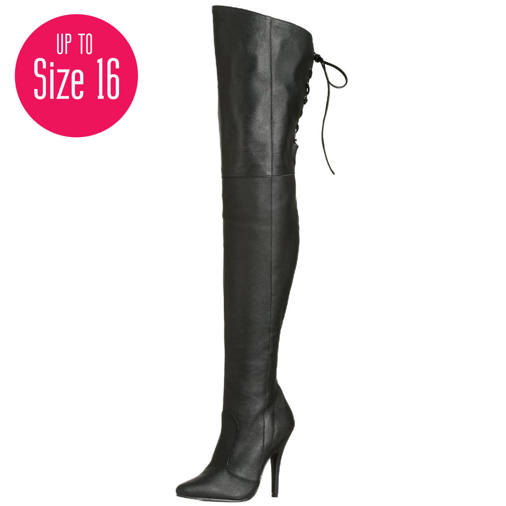 thigh high boots size 10