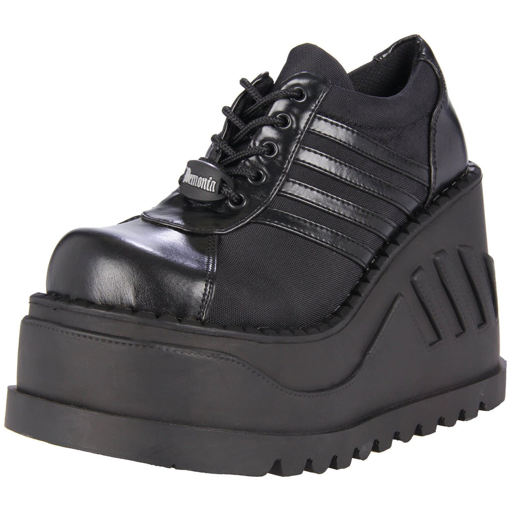 goth platform sneakers