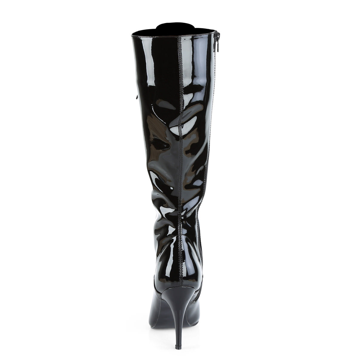 Pleaser VANITY-2020 Black Patent Knee High Boots – Shoecup.com