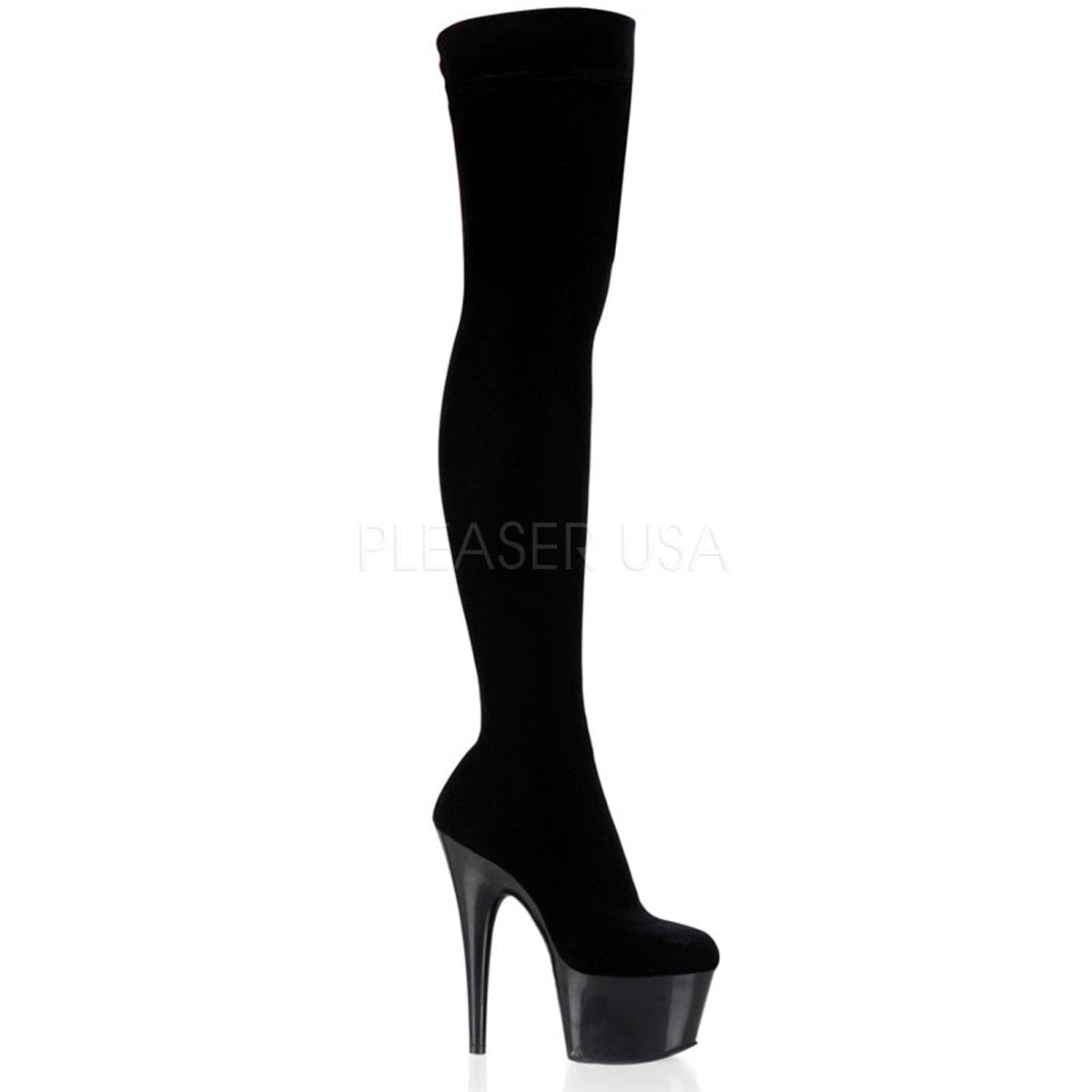 pleaser thigh boots