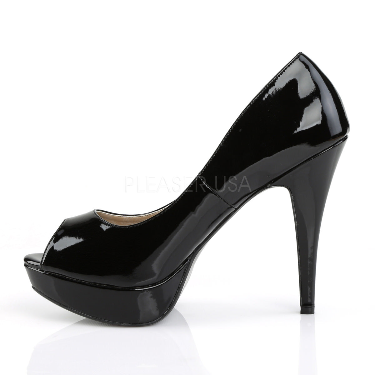 pleaser peep toe