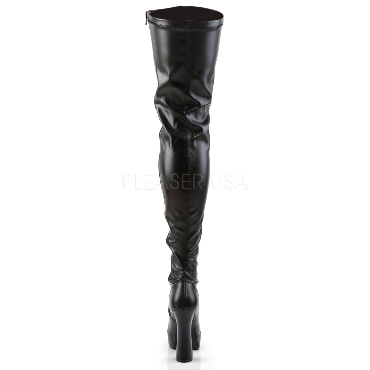 PLEASER ELECTRA-3000Z Black Stretch Pu 