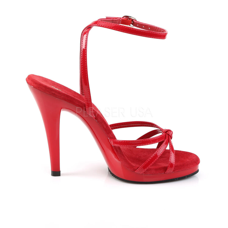 FABULICIOUS FLAIR-436 Red Pat-Red Stiletto Sandals – Shoecup.com