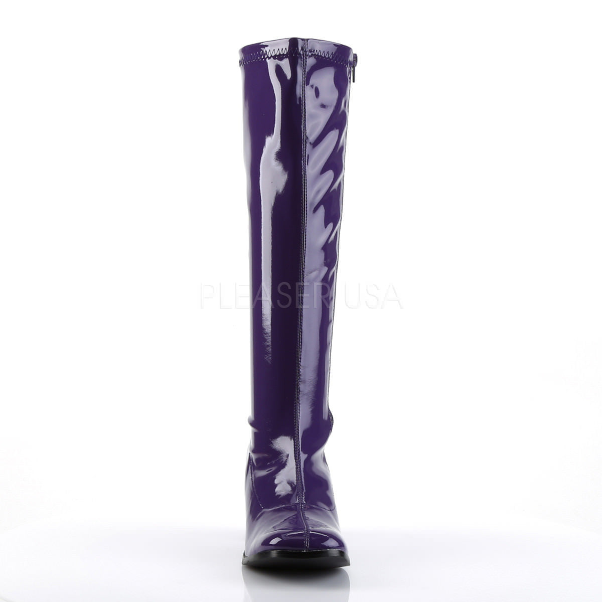 lavender gogo boots