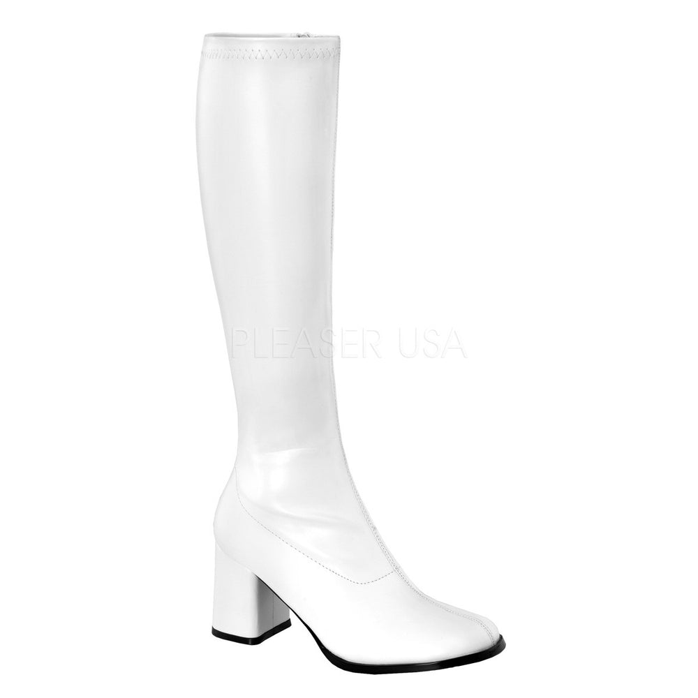 6s white gogo boots