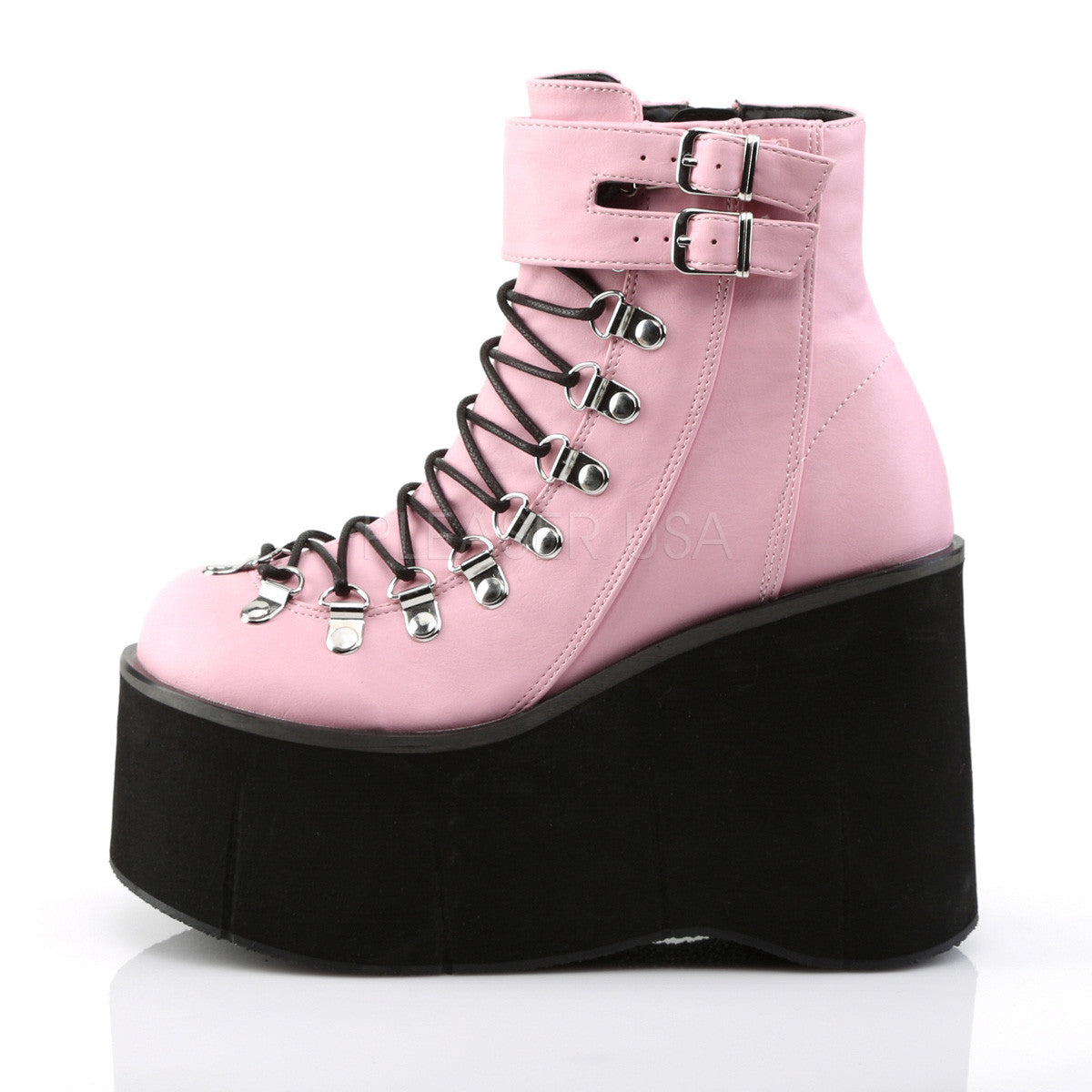 Demonia Sweetie Kera Lace Up Platform Boots 3737