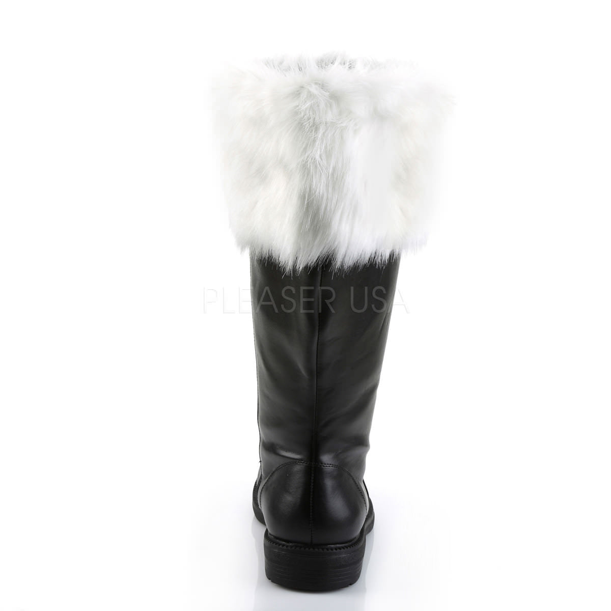 wide calf fur boots