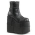 Demonia STACK-201 Black 7 Inch Platform Boots | Shoecup.com