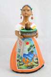 Lupita Doll with Basket of Chickens