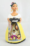 Lupita Doll with Gorditas Yellow Skirt