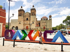 Oaxaca City Sign