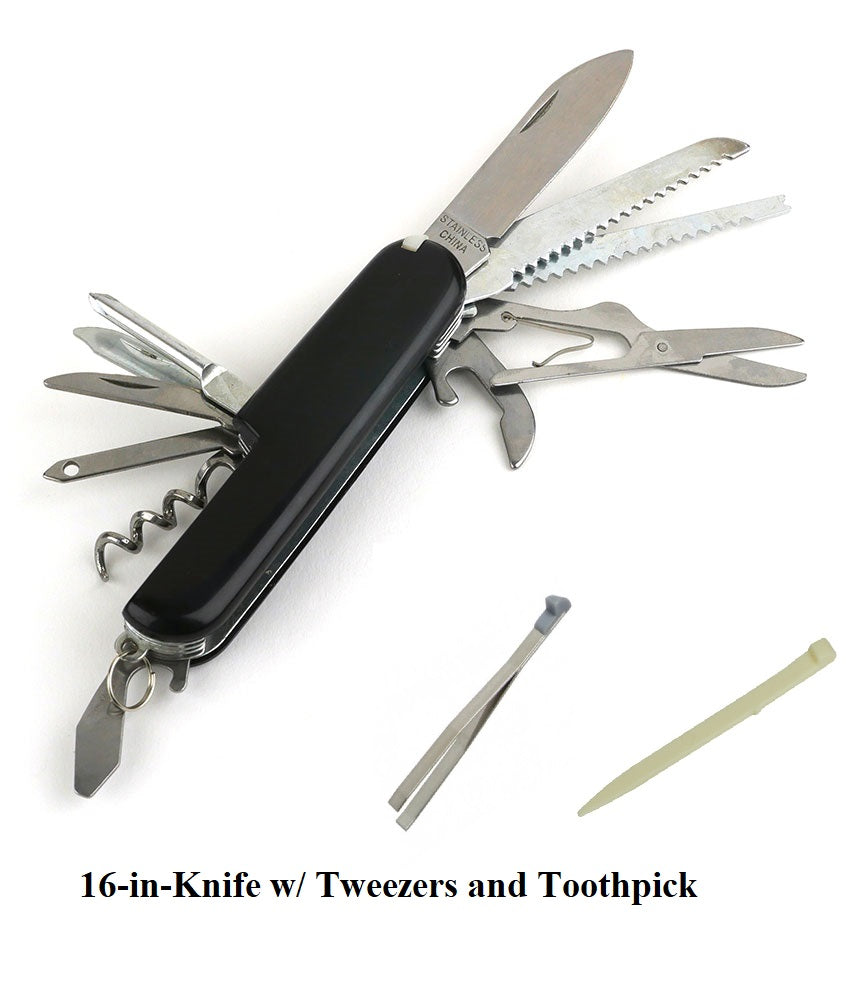 3.5 Folding Scissors Emergency Pocket Travel Stainless Steel Craft Fi -  Survival General