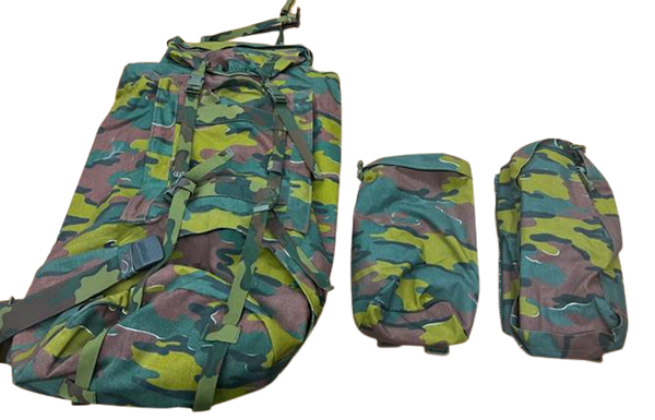 Belgian Military Jigsaw Camo110 Liter Backpack - Survival General