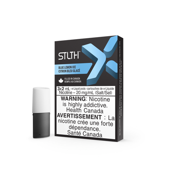 STLTH X - Blue Lemon Ice Pods - Savour the Vapour - Savour the Vapour