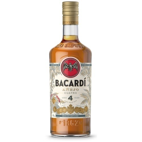 Bacardi Anejo Cuatro 4 Year