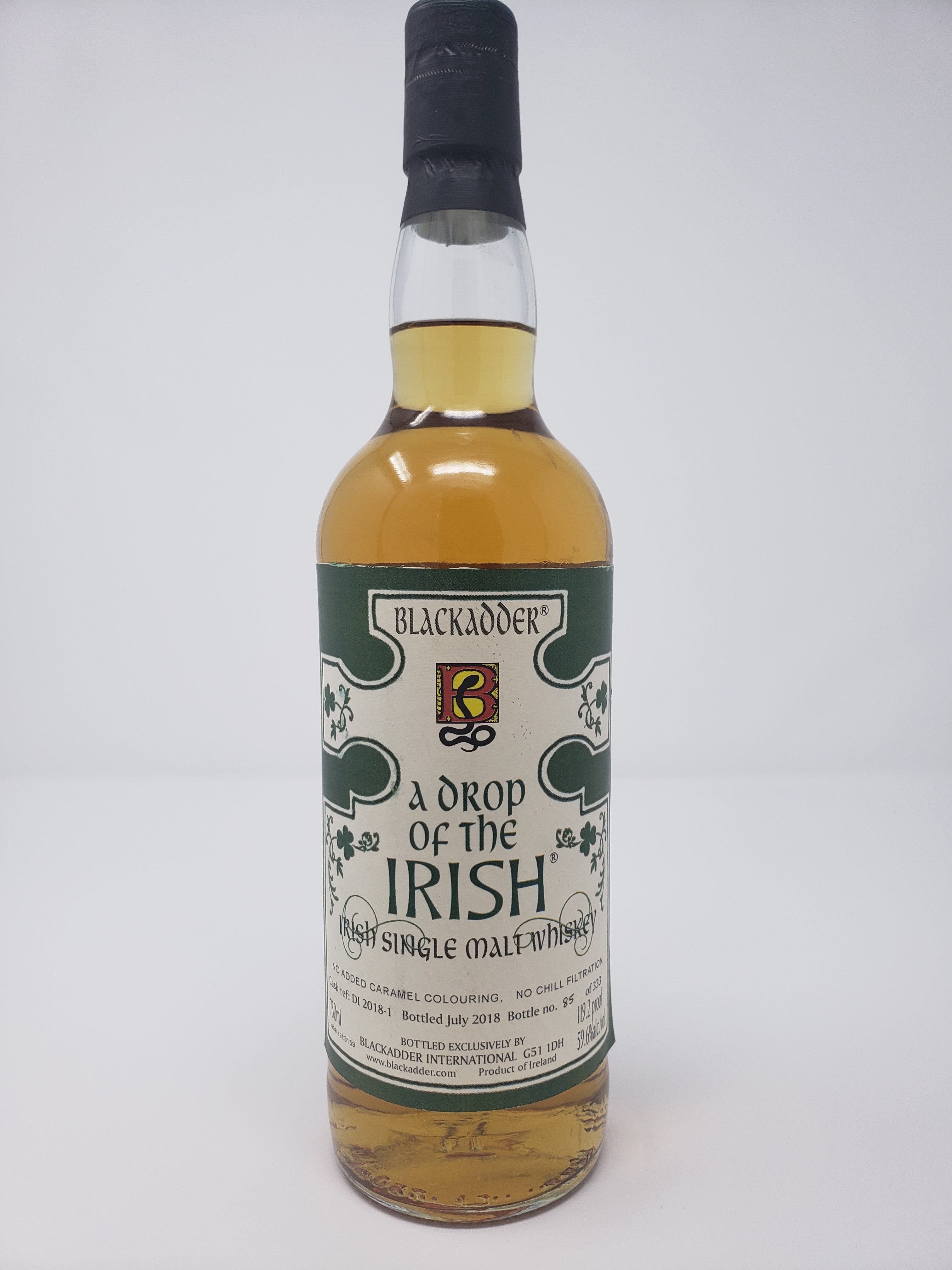 Blackadder A Drop Of Irish 119.2 Proof