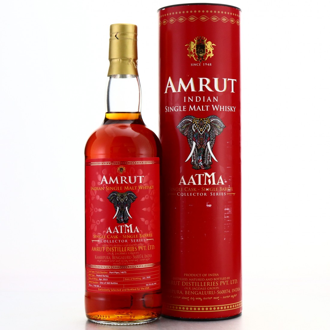 Amrut AATMA Single Cask Series