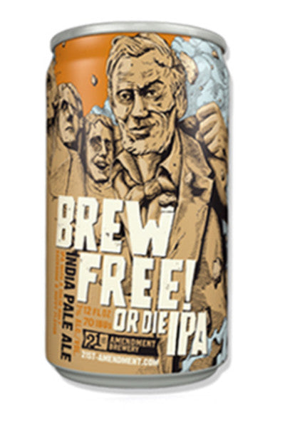 21st Amendment Brew Free! Or Die 6Pack Cans