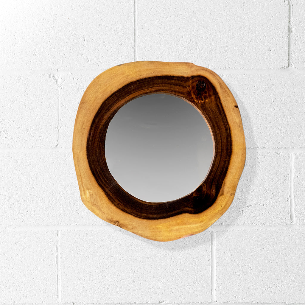 ALDER - Live Edge Suar Mirror (35 cm)