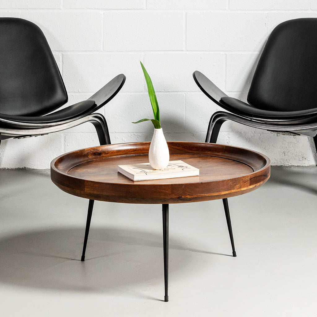 Mid Century Modern Circle Coffee Table : Mid Century Modern Style