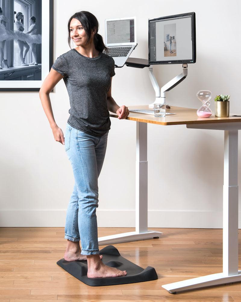 Topo  The Not-Flat Standing Desk Anti-Fatigue Mat with Calculated