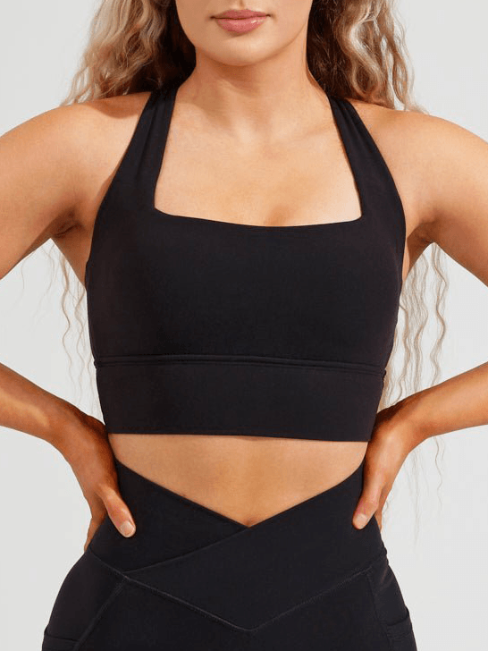 Revolution Sports Bra - Onyx Black curated on LTK