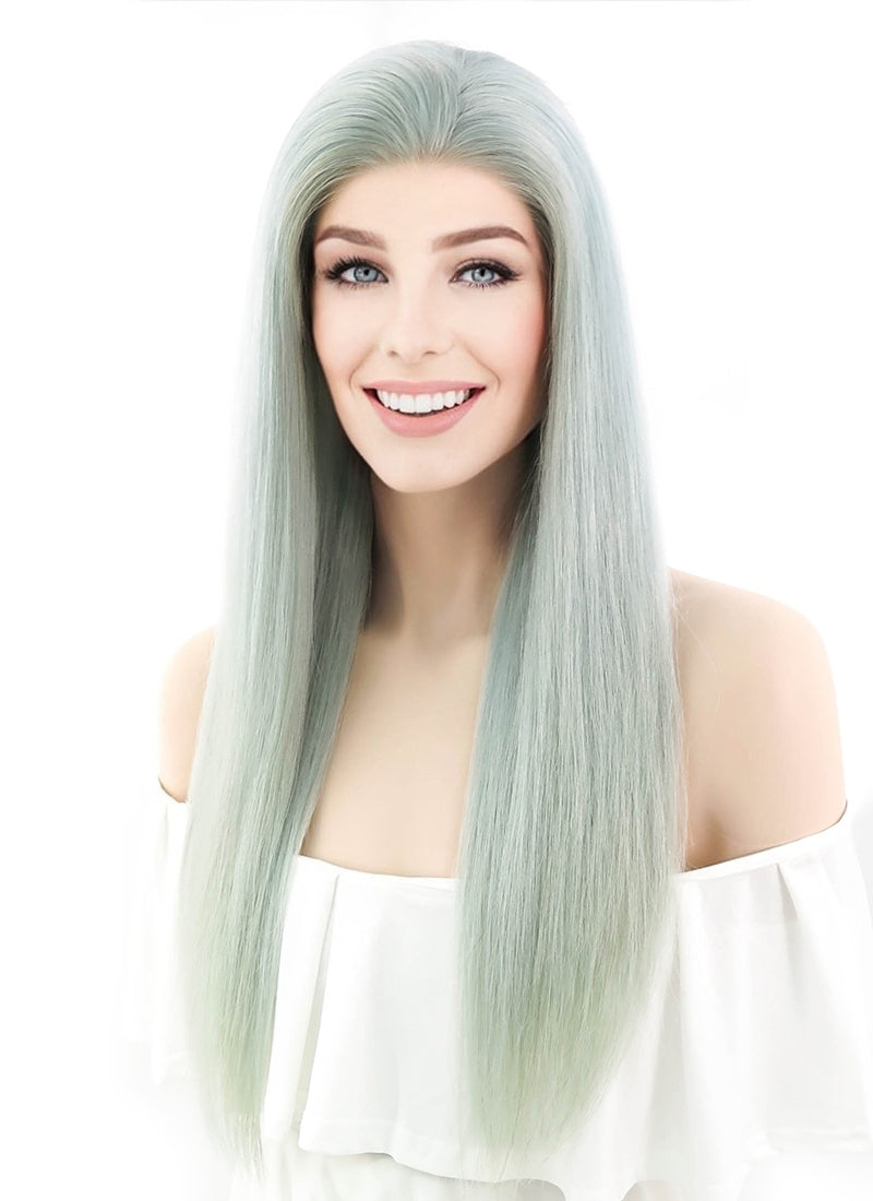 mint hair wig