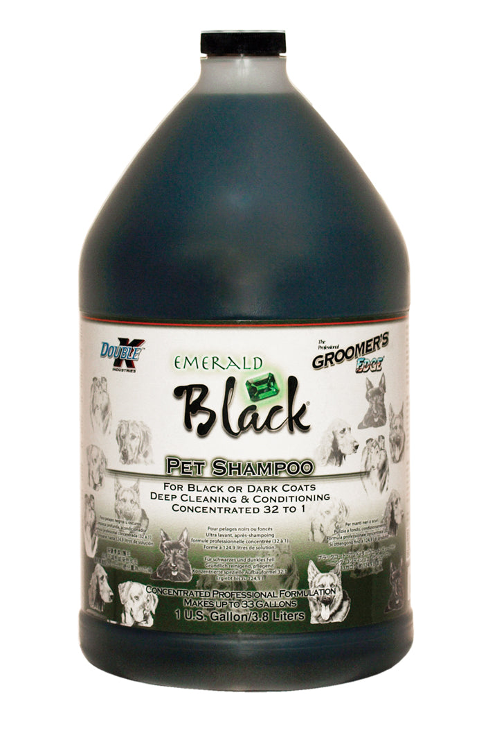 emerald black dog shampoo