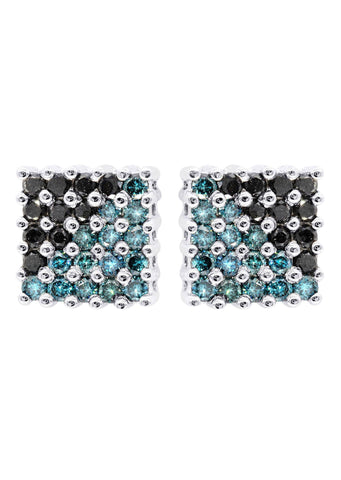 Boucles d'oreilles diamant pour hommes