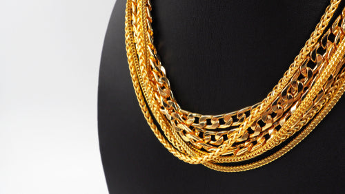Guld halsband