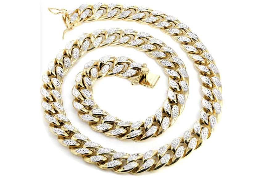 Cadena de oro 10k. / Chain made of 10k. gold.