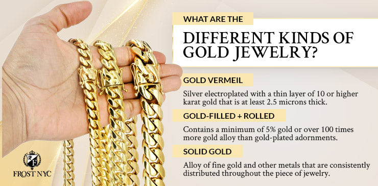 What Are the Different Kinds of Gold Jewelry