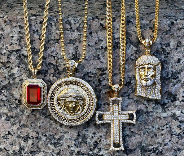 Frost NYC chain and pendant combo