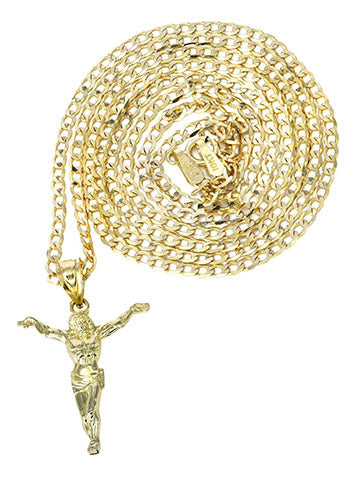 gold chain with pendant