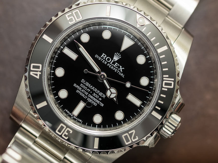หน้าปัดนาฬิกา Rolex Submariner