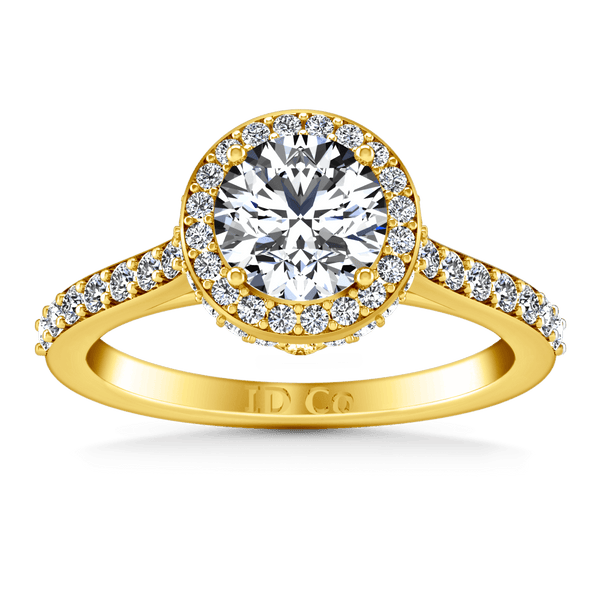 Yellow Gold Engagement Rings - 14K Gold Rings l FrostNYC