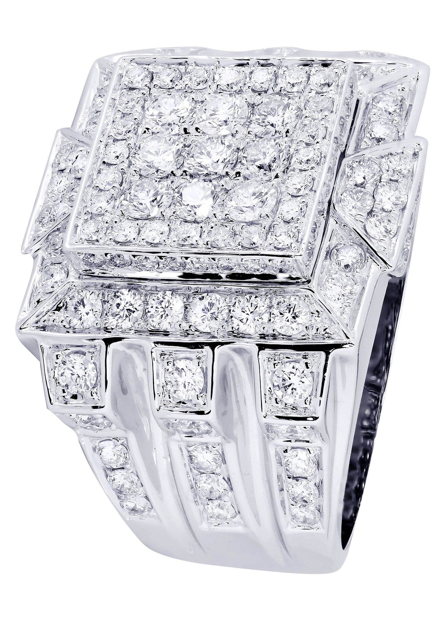 Mens Diamond Ring| 3.59 Carats| 20.09 Grams – FrostNYC